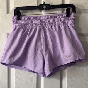 Nike Women's Light Purple Athletic Shorts